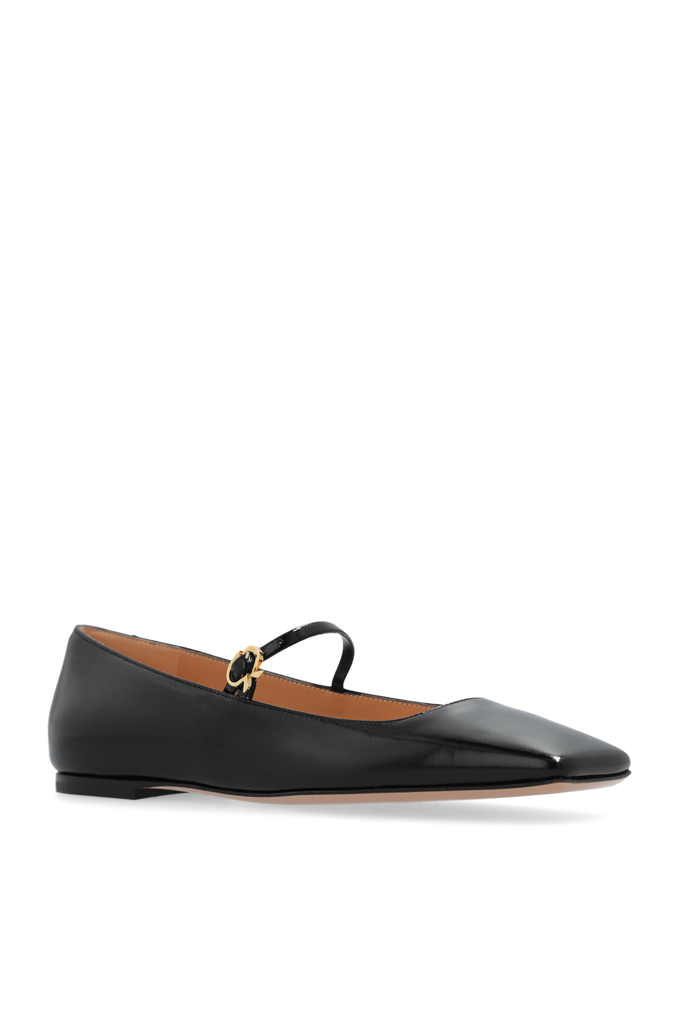 フラットシューズ GIANVITO ROSSI Woman Ballet flats Black G9554605RICTOK NERO Gianvito Rossi Carla Flats | Neiman Marcus